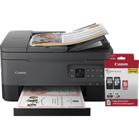 Koop met korting - Canon PIXMA TS7450I + 1 set extra inkt + fotopapier