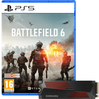 Koop met korting - Battlefield 6 PS5 + Samsung 990 Pro 4TB Heatsink NVMe SSD