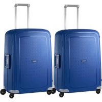 Koop met korting - Samsonite S'Cure Spinner 69cm Duo Pack Dark Blue